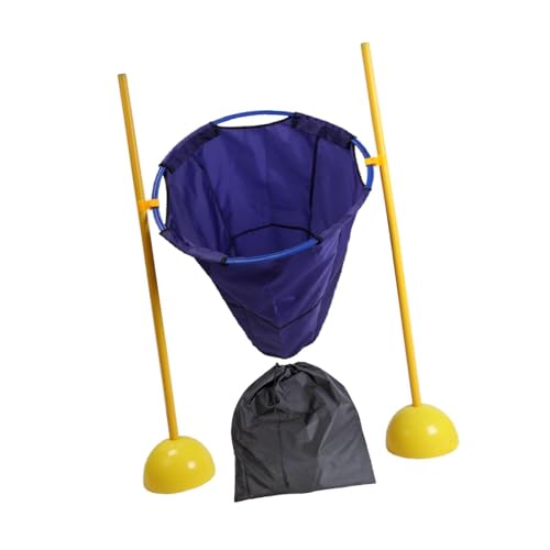 AWHAO Sandsack Wurfspiel, Indoor Outdoor Wurfspiel mit 10 Sandsäcken, Cornhole Spiel für Mädchen Und Jungen, Blau AWHAO Sandsack Wurfspiel, Indoor Outdoor Wurfspiel mit 10 Sandsäcken, Cornhole Spiel für Mädchen Und Jungen, Blau von AWHAO