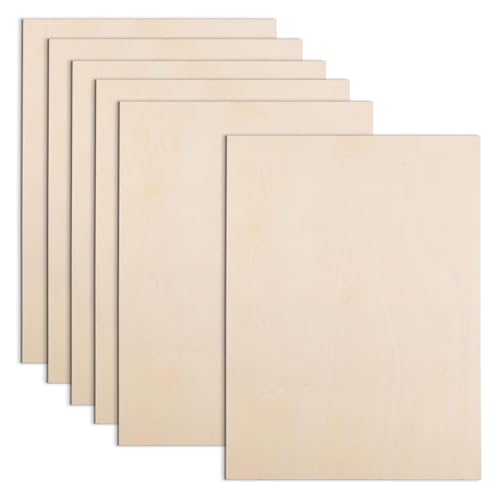 Lindenholz zum Basteln, 30,5 x 43,2 cm, 12 Stück Lindenholz zum Basteln, 30,5 x 43,2 cm, 12 Stück von AWIZOM