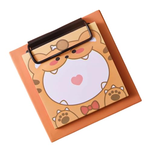 Cartoon-Notizblock mit Klemmbrett, 7,6 x 7,6 cm, 30 Blatt, kleine Notizblöcke zum Schreiben, Journaling, Büro, Schreibbedarf, Studentenplaner Cartoon-Notizblock mit Klemmbrett, 7,6 x 7,6 cm, 30 Blatt, kleine Notizblöcke zum Schreiben, Journaling, Büro, Schreibbedarf, Studentenplaner von AWJUWHBJ