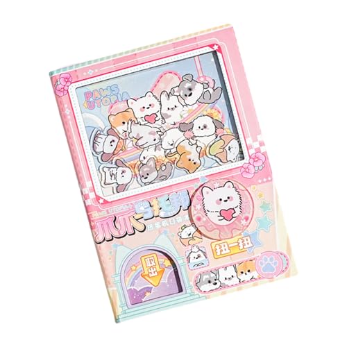 Creative Gachapon Notizblöcke, Cartoon-Notizbuch, Taschenbuch, 160 Seiten, für Büro, Café, Reisen, Notizen, Tagebuch, Taschennotizbuch Creative Gachapon Notizblöcke, Cartoon-Notizbuch, Taschenbuch, 160 Seiten, für Büro, Café, Reisen, Notizen, Tagebuch, Taschennotizbuch von AWJUWHBJ