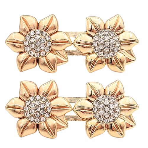 Verstellbarer Knopfverschluss mit Strasssteinen, Blumen-Bund, Knopf für Jeans, nicht nähen, Legierung, Bekleidungszubehör, Taillenmieder, Knopf mit Strass-Blume Verstellbarer Knopfverschluss mit Strasssteinen, Blumen-Bund, Knopf für Jeans, nicht nähen, Legierung, Bekleidungszubehör, Taillenmieder, Knopf mit Strass-Blume von AWJUWHBJ