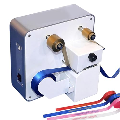 40 mm/55 mm digitale Prägemaschine, 60-W-Band-Heißfolienprägemaschine, Druckgeschwindigkeit 120 m/h, Satinbanddrucker, maximale Heißprägestärke 1 mm, für Büro, Lager, Einzelhandel(40mm) von AXGCAA