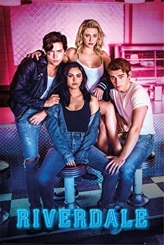 AXKQ 5D DIY Diamond Paintings, Riverdale Full Character Posters, digital Oil Painting Kits, Artwork, Home Decoration Painting Gifts(15.8x19.7inch) von AXKQ