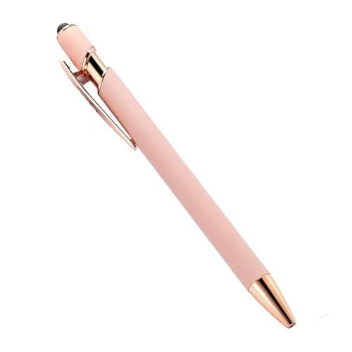 AXPTI 20–200 Kugelschreiber, Großhandel, Metall-Kugelschreiber, Touchscreen-Stift, Büro, Schule, Werbung, Stift, individuelles Logo, Text, Lasergravur (Rosa (Rose), 200 Stück von AXPTI