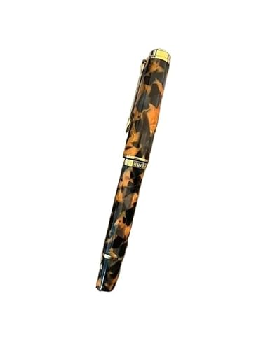 AXPTI Acryl-Füllfederhalter, weich, Nr. 6/35# F/M/B, 0,5/0,7 mm, gebogene Feder, Tintenstift, Studenten, Schreiben, Geschenkstift (H,0,7) von AXPTI