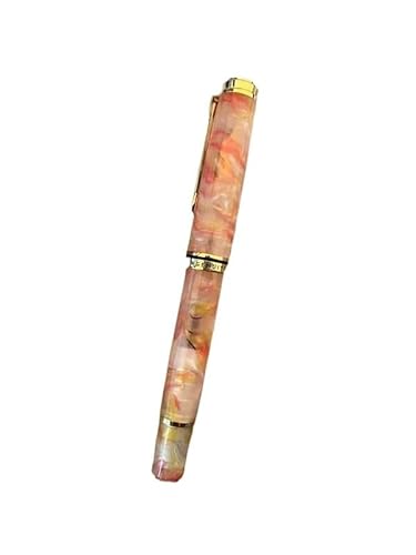 AXPTI Acryl-Füllfederhalter, weich, Nr. 6/35# F/M/B, 0,5/0,7 mm, gebogene Feder, Tintenstift, Studenten, Schreiben, Geschenkstift (W,0,5) von AXPTI