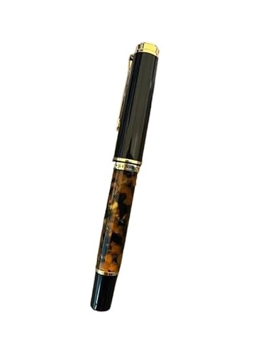 AXPTI Acryl-Füllfederhalter, weich, Nr. 6/35# F/M/B, 0,5/0,7 mm, gebogene Feder, Tintestift, Studenten, Schreiben, Geschenkstift (U, 0,5) von AXPTI