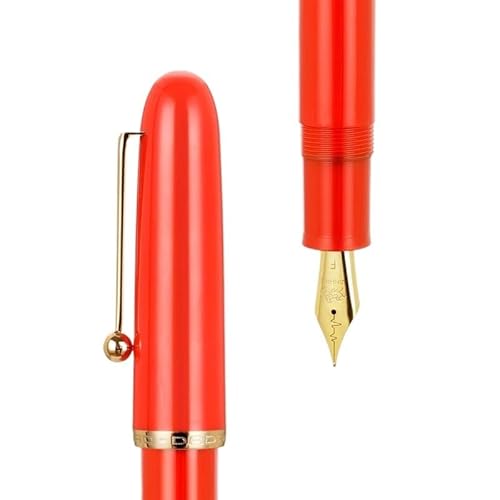 AXPTI Füllfederhalter, Acryl, transparent, Drehstift, 35 mm Spitze, Büro, Schulbedarf, Schreibwaren, Schreibwaren, Schreibwaren, Geschenk, Tintenstifte (ca. 0,7 mm) von AXPTI