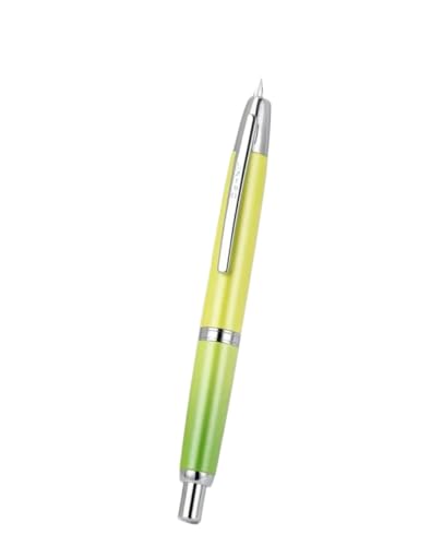 AXPTI Füllfederhalter aus Metall, Perlblau, Rotgold, Muster-Design, EF F, Schreibtinte, Stifte, Schulbedarf, Stifte, Geschenke (13, EF (0,4 mm)) von AXPTI