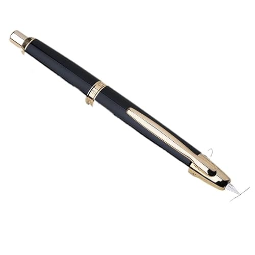 AXPTI Retro-Füllfederhalter, einziehbar, 0,4 mm, extra feine Spitze, zum Schreiben von Schreibwaren (06) von AXPTI