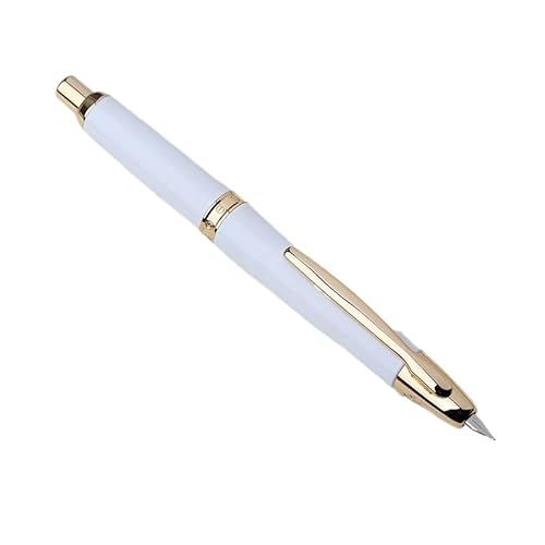 AXPTI Retro-Füllfederhalter, einziehbar, 0,4 mm, extra feine Spitze, zum Schreiben von Schreibwaren (07) von AXPTI