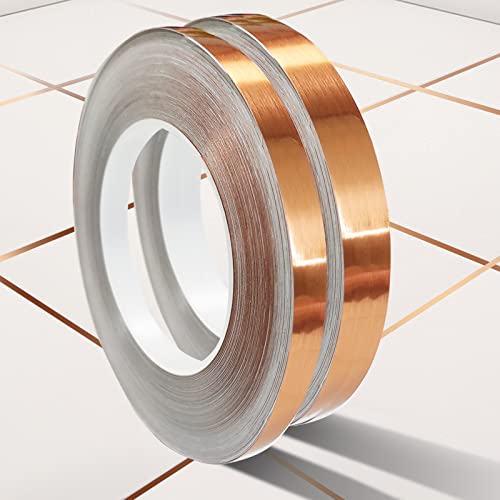 AXYWINBO Keramikfliesen Zierleiste Selbstklebend Bodenband Dichtband, 50M*1CM Dekoratives Klebeband, Selbstklebende Bodenbänder, Zierstreifen wasserdichte Ziernähte für Decken Wände Türen Ziernähte AXYWINBO Keramikfliesen Zierleiste Selbstklebend Bodenband Dichtband, 50M*1CM Dekoratives Klebeband, Selbstklebende Bodenbänder, Zierstreifen wasserdichte Ziernähte für Decken Wände Türen Ziernähte von AXYWINBO