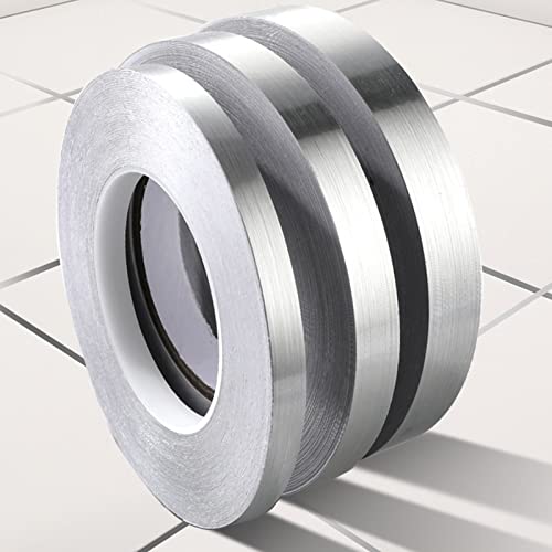 AXYWINBO Keramikfliesen Zierleiste Selbstklebend Bodenband Dichtband,50M*1CM Dekoratives Klebeband,Selbstklebende Bodenbänder,Zierstreifen wasserdichte Ziernähte für Decken Wände Türen Ziernähte AXYWINBO Keramikfliesen Zierleiste Selbstklebend Bodenband Dichtband,50M*1CM Dekoratives Klebeband,Selbstklebende Bodenbänder,Zierstreifen wasserdichte Ziernähte für Decken Wände Türen Ziernähte von AXYWINBO