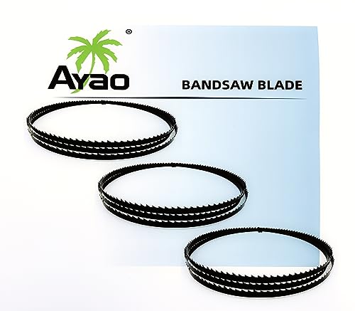 AYAO Bandsägeblätter-Sortiment, Sägeblätter, 142 cm, 3 Stück AYAO Bandsägeblätter-Sortiment, Sägeblätter, 142 cm, 3 Stück von AYAO