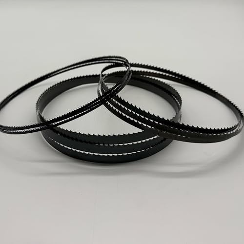 AYAO Bandsägeblätter-Sortiment (0,3 cm x 12 TPI, 1/4 Zoll X6TPI, 3/8 Zoll X6TPI) für Craftsman 30,5 cm Bandsäge, 3 Stück von AYAO