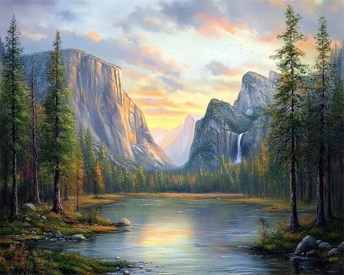 AYAOYANGGO Diy Bead Embroidery Kit Berg-,Wald- Und Seenlandschaft Diy-Set Mit Perlen,Handgefertigtes Perlenmalerei-Kit Aus Handarbeit,Bead Embroidery Kits Nadelkunst,Dekor 9CT 60x80cm AYAOYANGGO Diy Bead Embroidery Kit Berg-,Wald- Und Seenlandschaft Diy-Set Mit Perlen,Handgefertigtes Perlenmalerei-Kit Aus Handarbeit,Bead Embroidery Kits Nadelkunst,Dekor 9CT 60x80cm von AYAOYANGGO