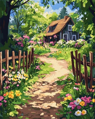 AYAOYANGGO Diy Französisches Stickset Mit Perlen Waldhüttenlandschaft Diy-Set Mit Perlen,Handgefertigtes Perlenmalerei-Kit Aus Handarbeit,Bead Embroidery Kits Nadelkunst,Dekor 9CT 60x80cm AYAOYANGGO Diy Französisches Stickset Mit Perlen Waldhüttenlandschaft Diy-Set Mit Perlen,Handgefertigtes Perlenmalerei-Kit Aus Handarbeit,Bead Embroidery Kits Nadelkunst,Dekor 9CT 60x80cm von AYAOYANGGO