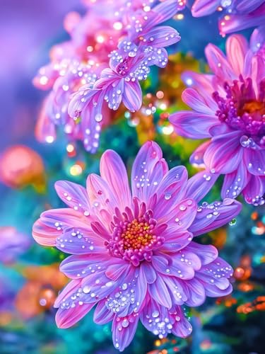 AYAOYANGGO Diy Stickerei-Set Mit Perlen Fantasie Lila Chrysantheme Bead Embroidery Kit Kreuzstich,Nadelspitze,Handarbeit,Wandteppich-Set,Perlenstickerei-Muster,3D-Stickset 9CT 40x50cm AYAOYANGGO Diy Stickerei-Set Mit Perlen Fantasie Lila Chrysantheme Bead Embroidery Kit Kreuzstich,Nadelspitze,Handarbeit,Wandteppich-Set,Perlenstickerei-Muster,3D-Stickset 9CT 40x50cm von AYAOYANGGO