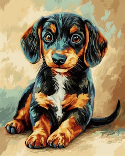 AYAOYANGGO Hund Tier Knüpfteppich Cartoon-Dackel Teppich-Set Für Erwachsene Und Kinder, Knüpfsets Für Teppiche, Stickarbeiten, Handarbeiten, Basteln 23x35in AYAOYANGGO Hund Tier Knüpfteppich Cartoon-Dackel Teppich-Set Für Erwachsene Und Kinder, Knüpfsets Für Teppiche, Stickarbeiten, Handarbeiten, Basteln 23x35in von AYAOYANGGO