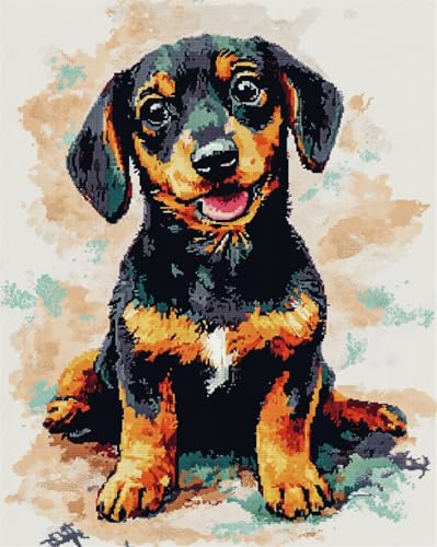 AYAOYANGGO Hund Tier Knüpfteppich Fantasie-Dackel Knüpfsets Für Teppiche Für Erwachsene Und Anfänger, Diy-Fußmatte, Teppich-Set, Wandteppich, Geschenk, Heimdekoration 23x35in AYAOYANGGO Hund Tier Knüpfteppich Fantasie-Dackel Knüpfsets Für Teppiche Für Erwachsene Und Anfänger, Diy-Fußmatte, Teppich-Set, Wandteppich, Geschenk, Heimdekoration 23x35in von AYAOYANGGO