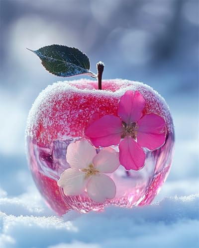 AYAOYANGGO Kreuzstich Set Bunte Früchte Im Schnee Kreuzstich-Set Für Erwachsene Und Anfänger,Diy-Stickerei-Sets Als Geschenk Für Die Heimdekoration 11CT 40x50cm AYAOYANGGO Kreuzstich Set Bunte Früchte Im Schnee Kreuzstich-Set Für Erwachsene Und Anfänger,Diy-Stickerei-Sets Als Geschenk Für Die Heimdekoration 11CT 40x50cm von AYAOYANGGO