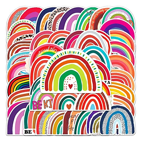 Regenbogenbrücken-Aufkleber |50 Stück Regenbogen-Motive Wasserdichte Vinyl-Sticker für Wasserflaschen, Laptops, Koffer, Tassen, Handys, Skateboards, Gitarren Regenbogenbrücken-Aufkleber |50 Stück Regenbogen-Motive Wasserdichte Vinyl-Sticker für Wasserflaschen, Laptops, Koffer, Tassen, Handys, Skateboards, Gitarren von AYEDIDUN