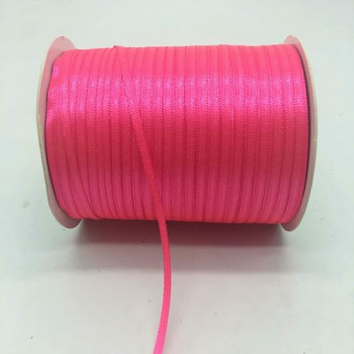 (20 Yards/Menge) 1/8" 3,0 mm Seidensatinband Polyesterband Hochzeit Weihnachtsfeier Dekoration DIY Verpackung-Rose von AYHTUD