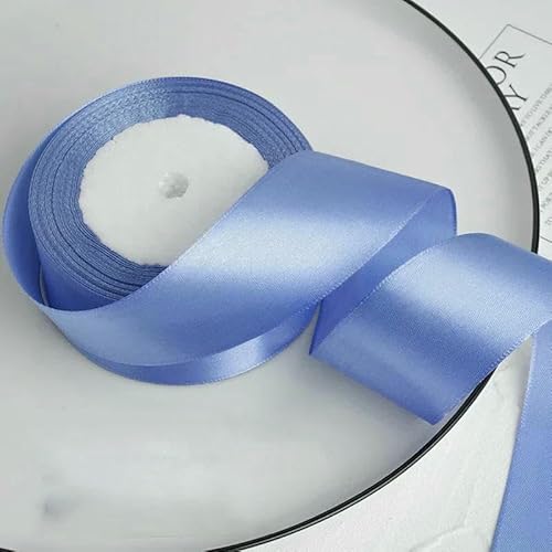 1-1,5-2-2,5-4-5 cm Satinband, DIY-Bastelarbeiten, handgefertigte Rosen, Material für Weihnachten, Halloween, Hochzeit, Geburtstagsfeier, Geschenkband, Diamantblau, 1,5 cm breit 1-1,5-2-2,5-4-5 cm Satinband, DIY-Bastelarbeiten, handgefertigte Rosen, Material für Weihnachten, Halloween, Hochzeit, Geburtstagsfeier, Geschenkband, Diamantblau, 1,5 cm breit von AYHTUD