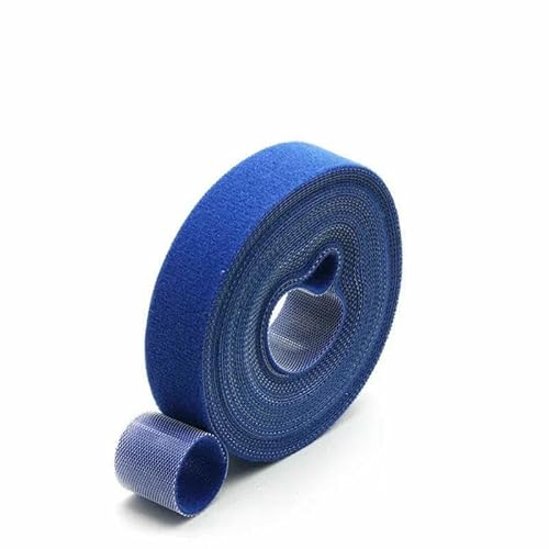 1~30R 5 m/Rolle Wiederverwendbarer Kabelbinder Hakenschlaufe Draht-Organizer-Management Breite 10~25 mm DIY Selbstklebender Befestigungsstreifen Nylonband-Blau x 1 Rolle-Breite 15 1~30R 5 m/Rolle Wiederverwendbarer Kabelbinder Hakenschlaufe Draht-Organizer-Management Breite 10~25 mm DIY Selbstklebender Befestigungsstreifen Nylonband-Blau x 1 Rolle-Breite 15 von AYHTUD