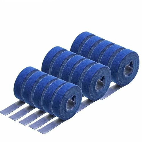 1~30R 5 m/Rolle Wiederverwendbarer Kabelbinder Hakenschlaufe Draht-Organizer-Management Breite 10~25 mm DIY Selbstklebender Befestigungsstreifen Nylonband-Blau x 15 Rollen-Breite 2 1~30R 5 m/Rolle Wiederverwendbarer Kabelbinder Hakenschlaufe Draht-Organizer-Management Breite 10~25 mm DIY Selbstklebender Befestigungsstreifen Nylonband-Blau x 15 Rollen-Breite 2 von AYHTUD