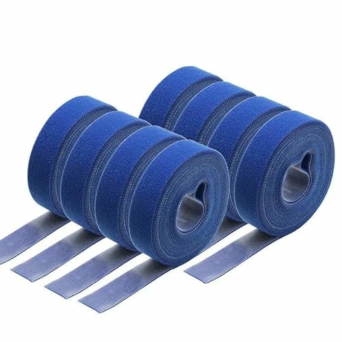 1~30R 5 m/Rolle Wiederverwendbarer Kabelbinder Hakenschlaufe Draht-Organizer-Management Breite 10~25 mm DIY Selbstklebender Befestigungsstreifen Nylonband-Blau x 8 Rollen-Breite 20 1~30R 5 m/Rolle Wiederverwendbarer Kabelbinder Hakenschlaufe Draht-Organizer-Management Breite 10~25 mm DIY Selbstklebender Befestigungsstreifen Nylonband-Blau x 8 Rollen-Breite 20 von AYHTUD