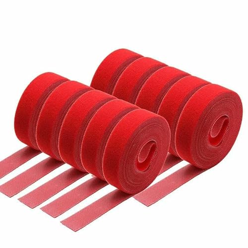 1~30R 5 m/Rolle Wiederverwendbarer Kabelbinder Hakenschlaufe Draht-Organizer-Management Breite 10~25 mm DIY Selbstklebender Befestigungsstreifen Nylonband-Rot x 10 Rollen-Breite 10 1~30R 5 m/Rolle Wiederverwendbarer Kabelbinder Hakenschlaufe Draht-Organizer-Management Breite 10~25 mm DIY Selbstklebender Befestigungsstreifen Nylonband-Rot x 10 Rollen-Breite 10 von AYHTUD