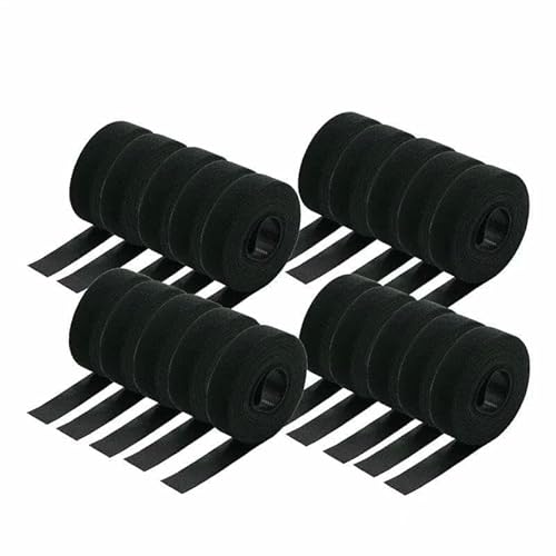 1~30R 5 m/Rolle Wiederverwendbarer Kabelbinder Hakenschlaufe Draht-Organizer-Management Breite 10~25 mm DIY Selbstklebender Befestigungsstreifen Nylonband-Schwarz x 20 Rollen-Breit 1~30R 5 m/Rolle Wiederverwendbarer Kabelbinder Hakenschlaufe Draht-Organizer-Management Breite 10~25 mm DIY Selbstklebender Befestigungsstreifen Nylonband-Schwarz x 20 Rollen-Breit von AYHTUD