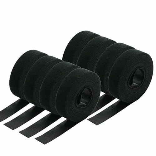 1~30R 5 m/Rolle Wiederverwendbarer Kabelbinder Hakenschlaufe Draht-Organizer-Management Breite 10~25 mm DIY Selbstklebender Befestigungsstreifen Nylonband-Schwarz x 8 Rollen-Breite 1~30R 5 m/Rolle Wiederverwendbarer Kabelbinder Hakenschlaufe Draht-Organizer-Management Breite 10~25 mm DIY Selbstklebender Befestigungsstreifen Nylonband-Schwarz x 8 Rollen-Breite von AYHTUD