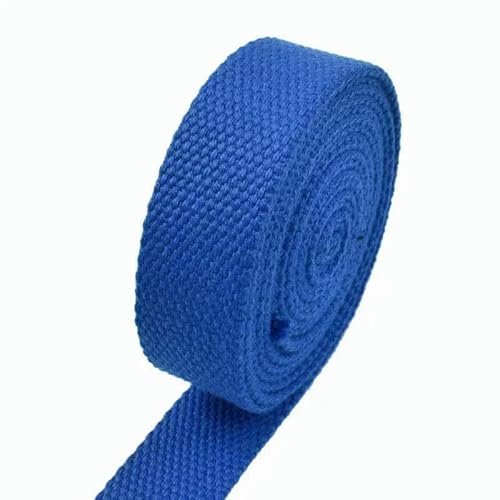 1–5 Meter 50 mm Baumwollgurtbänder, Schultertaschengurt, Hundehalsband, Schrägband, Kleidung, dekorative Bänder zum Nähen von Zubehör, 16 Königsblau, 5 Meter 1–5 Meter 50 mm Baumwollgurtbänder, Schultertaschengurt, Hundehalsband, Schrägband, Kleidung, dekorative Bänder zum Nähen von Zubehör, 16 Königsblau, 5 Meter von AYHTUD