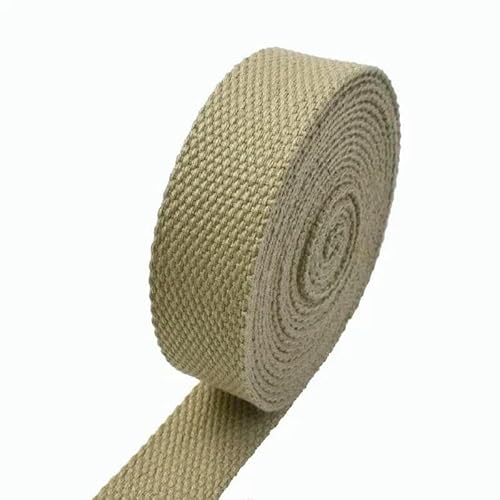 1–5 Meter 50 mm Baumwollgurtbänder, Schultertaschengurt, Hundehalsband, Schrägband, Kleidung, dekorative Bänder zum Nähen von Zubehör, 7 Khaki, 5 Meter 1–5 Meter 50 mm Baumwollgurtbänder, Schultertaschengurt, Hundehalsband, Schrägband, Kleidung, dekorative Bänder zum Nähen von Zubehör, 7 Khaki, 5 Meter von AYHTUD