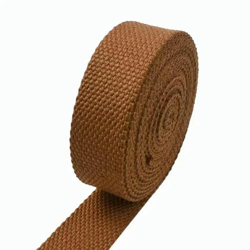 1–5 Meter 50 mm Baumwollgurtbänder, Schultertaschengurt, Hundehalsband, Schrägband, Kleidung, dekorative Bänder zum Nähen von Zubehör, 9 Braun, 5 Meter 1–5 Meter 50 mm Baumwollgurtbänder, Schultertaschengurt, Hundehalsband, Schrägband, Kleidung, dekorative Bänder zum Nähen von Zubehör, 9 Braun, 5 Meter von AYHTUD