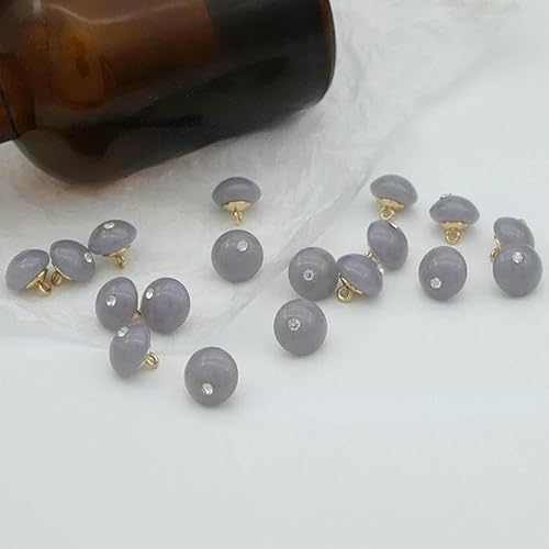 10/12 mm Kinderhemd, süße bunte Pilzknöpfe aus Kunstharz, Metallschaft, für Cheongsam-Kleidung, Hochzeitskleid, DIY-Nähzubehör, Grau, 12 mm, 6 Stück 10/12 mm Kinderhemd, süße bunte Pilzknöpfe aus Kunstharz, Metallschaft, für Cheongsam-Kleidung, Hochzeitskleid, DIY-Nähzubehör, Grau, 12 mm, 6 Stück von AYHTUD