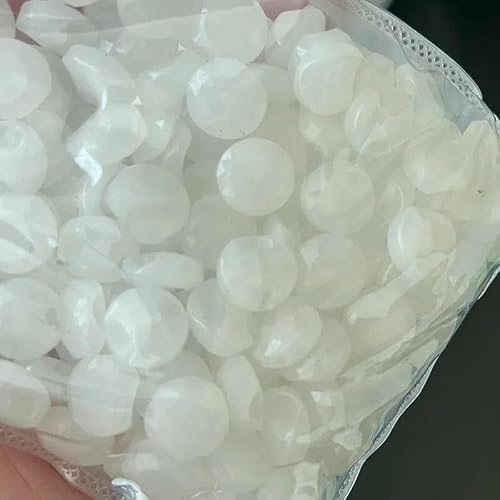 10/12 mm Mini-Perlenknöpfe, rund, antiker Jade-Imitat-Knopf für Kleidung, Hemd, Urlaubskleid, Hochzeitsdekor, Nähzubehör, Weiß, 16L, 10,0 mm, 10 Stück 10/12 mm Mini-Perlenknöpfe, rund, antiker Jade-Imitat-Knopf für Kleidung, Hemd, Urlaubskleid, Hochzeitsdekor, Nähzubehör, Weiß, 16L, 10,0 mm, 10 Stück von AYHTUD