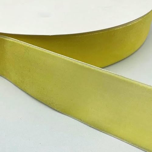 10/15/20/25/38 mm, farbiges, einseitiges Polyester-Samtband für Schleifen, Weihnachtsbänder, Partydekorationen, 20–20 mm (5 Yards) von AYHTUD