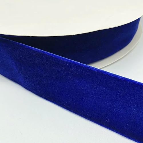 10/15/20/25/38 mm farbiges, einseitiges Polyester-Samtband für Schleifen, Weihnachtsbänder, Partydekorationen, 04–15 mm (5 Yards) von AYHTUD