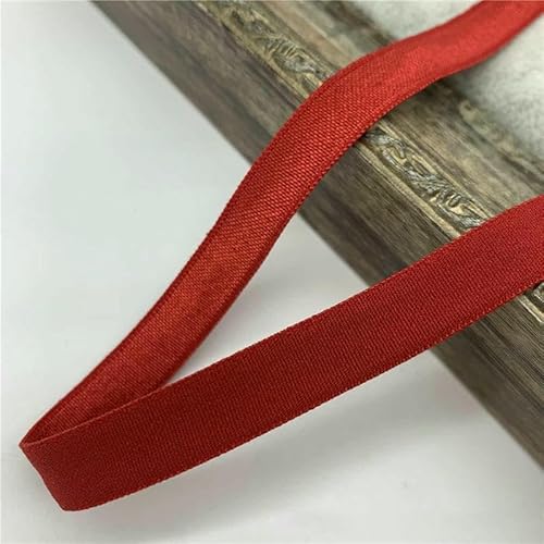 10/15/20/25 mm, 5 Yards, rotes elastisches Band, umklappbares Spandex-Gummiband zum Nähen von Spitzenbesatz, Taillenband, Kleidungszubehör-06-5 Yards 10/15/20/25 mm, 5 Yards, rotes elastisches Band, umklappbares Spandex-Gummiband zum Nähen von Spitzenbesatz, Taillenband, Kleidungszubehör-06-5 Yards von AYHTUD