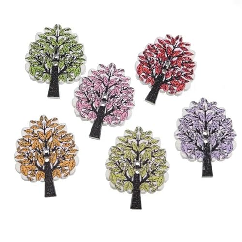 10/50 Stück Blumen-Holzknöpfe mit 2 Löchern für Scrapbooking, Basteln, DIY, Kinderkleidung, Nähzubehör, Knopfdekoration, 10, 32 x 25 mm, 50 Stück 10/50 Stück Blumen-Holzknöpfe mit 2 Löchern für Scrapbooking, Basteln, DIY, Kinderkleidung, Nähzubehör, Knopfdekoration, 10, 32 x 25 mm, 50 Stück von AYHTUD