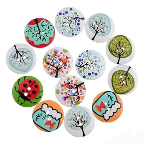 10/50 Stück Blumen-Holzknöpfe mit 2 Löchern für Scrapbooking, Basteln, DIY, Kinderkleidung, Nähzubehör, Knopfdekoration, 11, 20 mm, 10 Stück 10/50 Stück Blumen-Holzknöpfe mit 2 Löchern für Scrapbooking, Basteln, DIY, Kinderkleidung, Nähzubehör, Knopfdekoration, 11, 20 mm, 10 Stück von AYHTUD