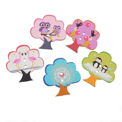 10/50 Stück Blumen-Holzknöpfe mit 2 Löchern für Scrapbooking, Basteln, DIY, Kinderkleidung, Nähzubehör, Knopfdekoration, 30, 28 x 28 mm, 10 Stück 10/50 Stück Blumen-Holzknöpfe mit 2 Löchern für Scrapbooking, Basteln, DIY, Kinderkleidung, Nähzubehör, Knopfdekoration, 30, 28 x 28 mm, 10 Stück von AYHTUD