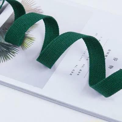 10 Meter 25 mm breites Canvas-Gurtband, Polyester-Baumwollband, Nähtasche, Gürtelzubehör zum Gürtelmachen, Nähen, Basteln, 10 Meter_u-25 mm von AYHTUD