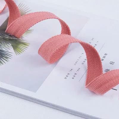 10 Meter 25 mm breites Canvas-Gurtband, Polyester-Baumwollband, Nähtasche, Gürtelzubehör zum Gürtelmachen, Nähen, Basteln, 10 Meter_v-25 mm von AYHTUD