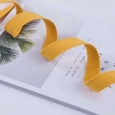 10 Meter 25 mm breites Canvas-Gurtband, Polyester-Baumwollband, Nähtasche, Gürtelzubehör zum Gürtelmachen, Nähen, DIY-Basteln, 10 Meter_|-25 mm von AYHTUD