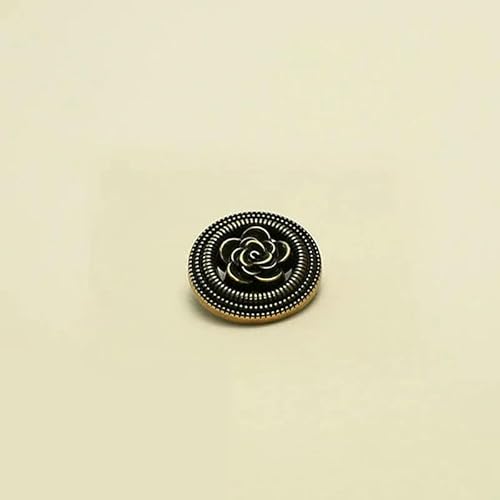 10 Stück/Los Neue Metallknöpfe Retro Kupfermantel Nähen für Herren- und Damenbekleidung Dekoration Knopfzubehör-10 Stück S11-18mm 10 Stück/Los Neue Metallknöpfe Retro Kupfermantel Nähen für Herren- und Damenbekleidung Dekoration Knopfzubehör-10 Stück S11-18mm von AYHTUD