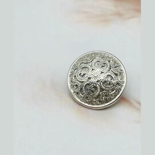 10 Stück Vintage Hohlblumen-Metallknöpfe für Palastmantel, Anzug, Pullover, DIY-Dekorationsknöpfe-NB-2-91-3-23,0 mm 10 Stück Vintage Hohlblumen-Metallknöpfe für Palastmantel, Anzug, Pullover, DIY-Dekorationsknöpfe-NB-2-91-3-23,0 mm von AYHTUD